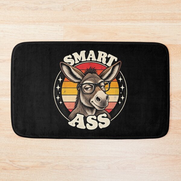 Item preview, Retro Smart Ass Donkey designed and sold by Gabriela Mihai.
