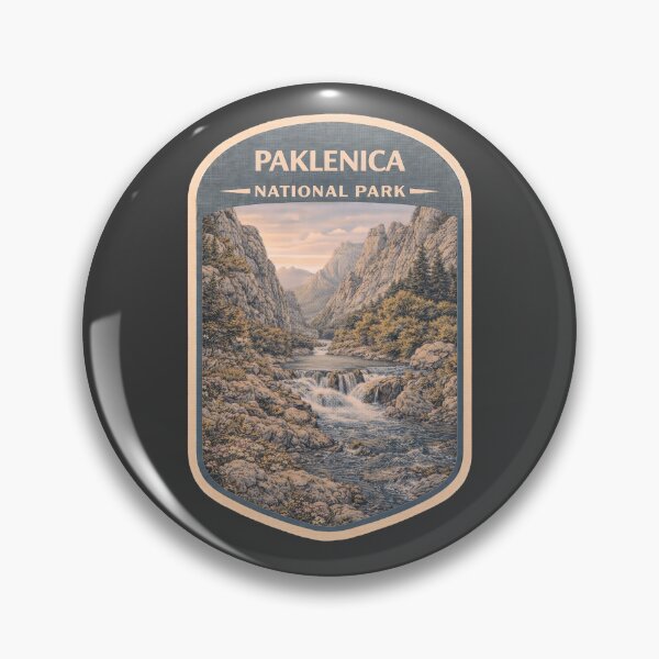 Item preview, Vintage Croatia National Parks Travel Collection: Paklenica designed and sold by PinUpPizzazz.