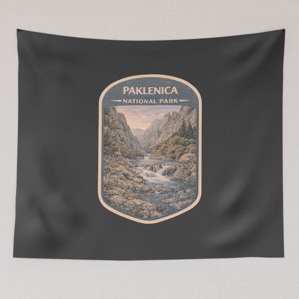 Item preview, Vintage Croatia National Parks Travel Collection: Paklenica designed and sold by PinUpPizzazz.