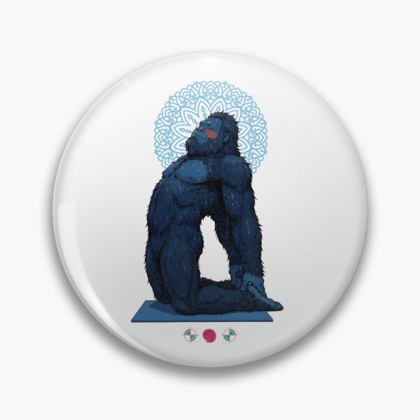 Item preview, Hot Yoga Camel Pose – Funny Sasquatch Backbend Design designed and sold by Whimsy Trail Co.