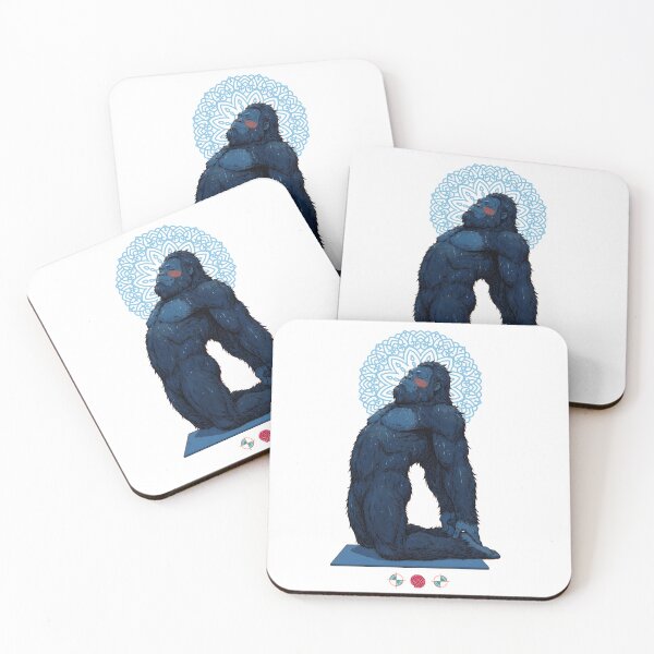 Item preview, Hot Yoga Camel Pose – Funny Sasquatch Backbend Design designed and sold by Whimsy Trail Co.