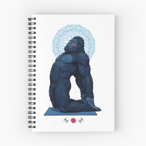 Item preview, Hot Yoga Camel Pose – Funny Sasquatch Backbend Design designed and sold by Whimsy Trail Co.