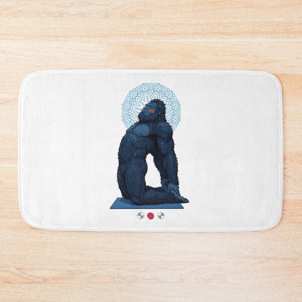 Item preview, Hot Yoga Camel Pose – Funny Sasquatch Backbend Design designed and sold by Whimsy Trail Co.