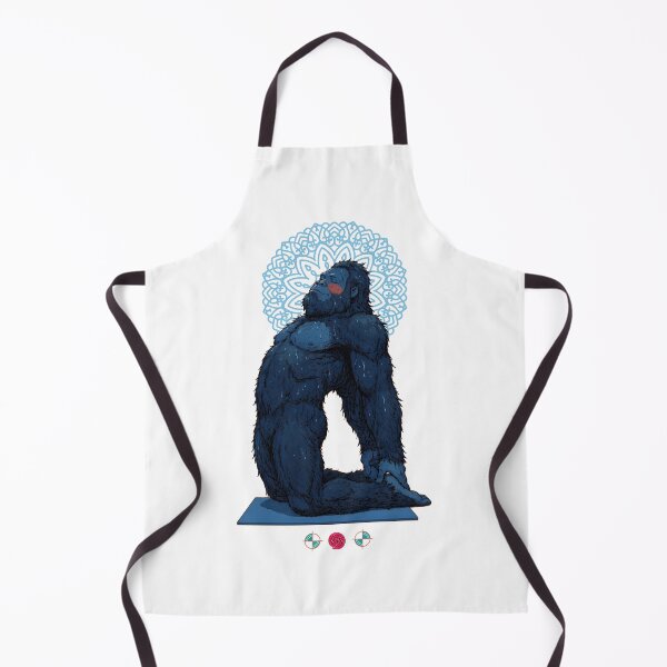 Item preview, Hot Yoga Camel Pose – Funny Sasquatch Backbend Design designed and sold by Whimsy Trail Co.