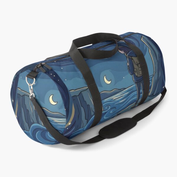 Item preview, What If Humans Are Just Aliens Quote Canvas Print | Cosmic Starry Night Wall Art | Philosophical Space Sci-Fi Poster | Celestial Ocean Cliff Decor designed and sold by SergioMiklos.