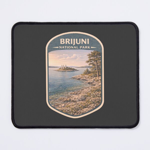 Item preview, Vintage Croatia National Parks Travel Collection: Brijuni designed and sold by PinUpPizzazz.