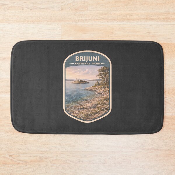 Item preview, Vintage Croatia National Parks Travel Collection: Brijuni designed and sold by PinUpPizzazz.