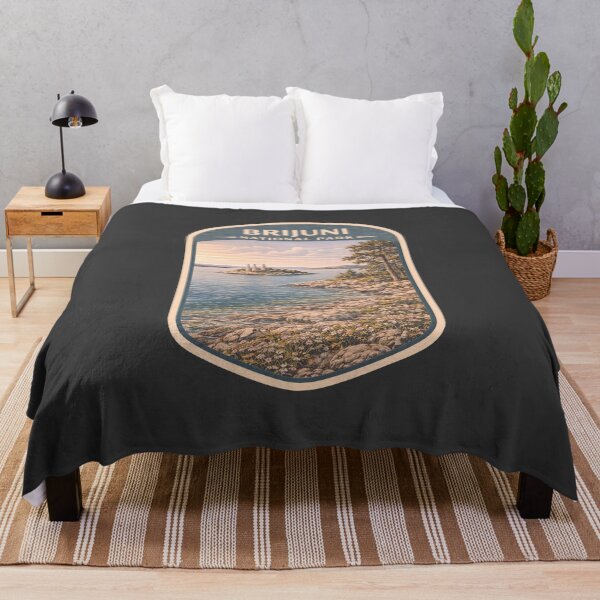 Item preview, Vintage Croatia National Parks Travel Collection: Brijuni designed and sold by PinUpPizzazz.