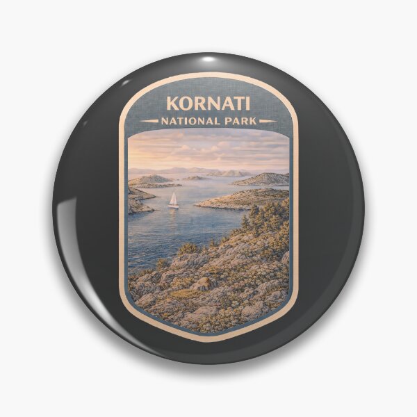 Item preview, Vintage Croatia National Parks Travel Collection: Kornati  designed and sold by PinUpPizzazz.