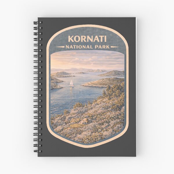 Item preview, Vintage Croatia National Parks Travel Collection: Kornati  designed and sold by PinUpPizzazz.