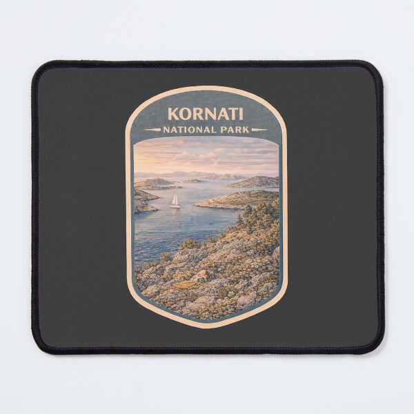Item preview, Vintage Croatia National Parks Travel Collection: Kornati designed and sold by PinUpPizzazz.