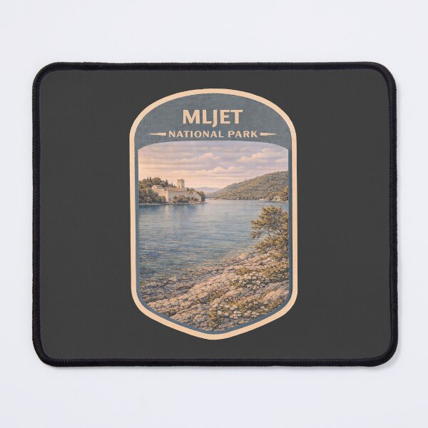 Item preview, Vintage Croatia National Parks Travel Collection: Mljet designed and sold by PinUpPizzazz.