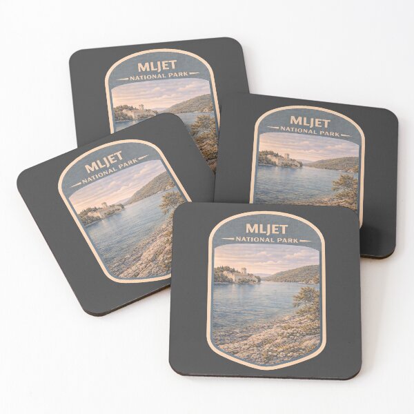 Item preview, Vintage Croatia National Parks Travel Collection: Mljet designed and sold by PinUpPizzazz.