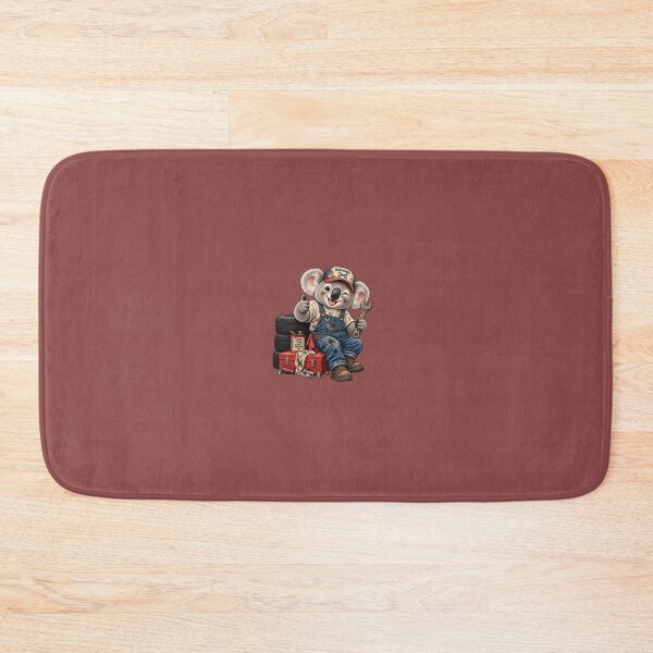 Item preview, Vintage Mechanic Koala – Retro Automotive Koala Design designed and sold by FootprintofLove.