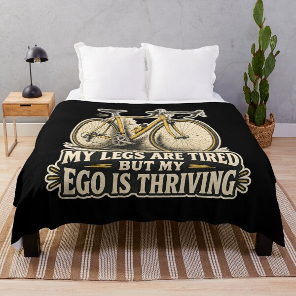Item preview, My Legs Are Tired But My Ego Is Thriving Shirt, Funny Cyclist T-Shirt, Biking Humor Tee, Funny Cycling Gift Shirt, Vintage Bike Graphic designed and sold by TshirtsLabs.