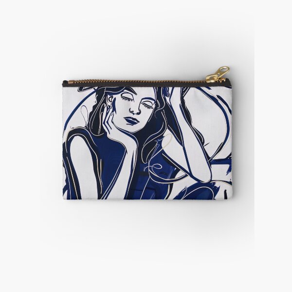 Item preview, Dione, Greek deity - Blue Abstract Art designed and sold by shadow-bloom.