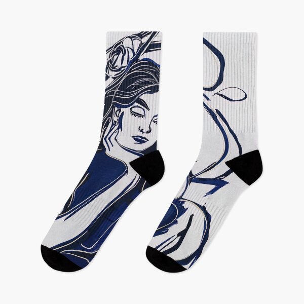 Item preview, Dione, Greek deity - Blue Abstract Art designed and sold by shadow-bloom.