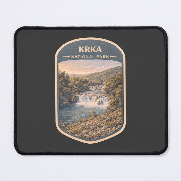 Item preview, Vintage Croatia National Parks Travel Collection: Krka designed and sold by PinUpPizzazz.