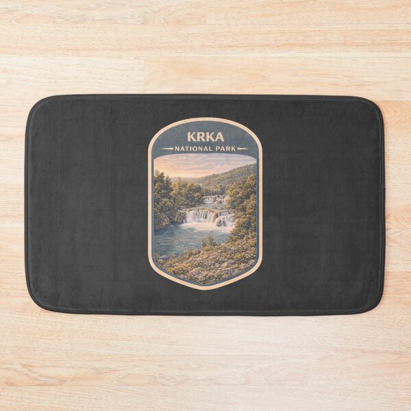 Item preview, Vintage Croatia National Parks Travel Collection: Krka  designed and sold by PinUpPizzazz.