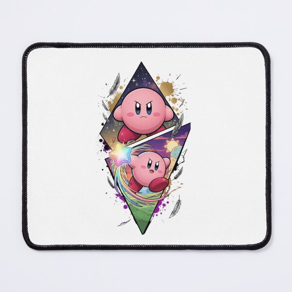 Item preview, Celestial Kirby Warp Star Geometric Galaxy Art designed and sold by Alaric4you.