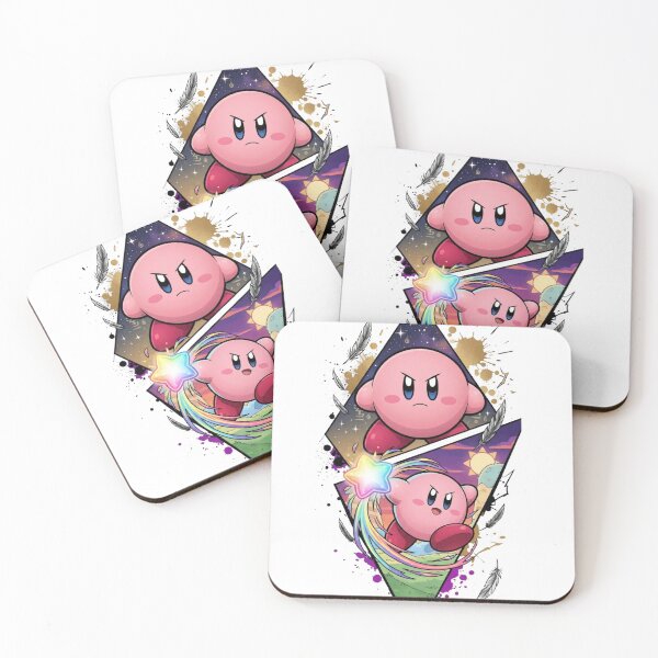 Item preview, Celestial Kirby Warp Star Geometric Galaxy Art designed and sold by Alaric4you.