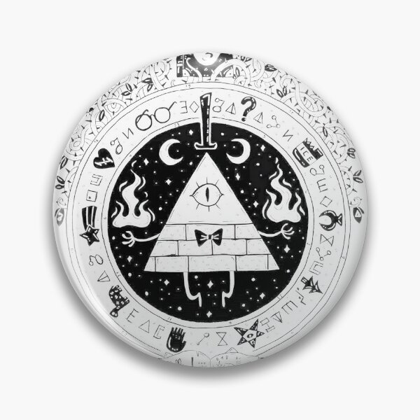 Item preview, Mystical Dark Bill Cipher Inspired Design from Gravity Falls designed and sold by NilsonLucena.