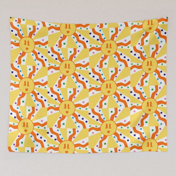 Item preview, Shine Bright (White/Yellow/V2/Square) designed and sold by diana__designs.
