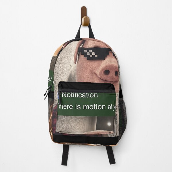 Item preview, There Is Motion at Your Front Door John Pork Meme designed and sold by khdmalakarak.