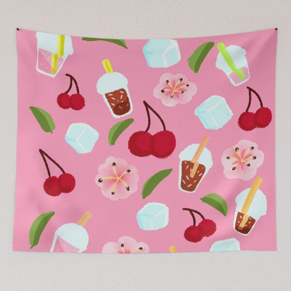 Item preview, Cherry blossom iced tea! ♡◍˃ᵕ˂◍  designed and sold by ZinaDesignsShop.