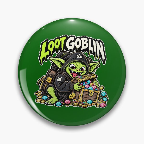 Item preview, Loot Goblin - Fantasy Treasure Hunter designed and sold by AcruxUltra.