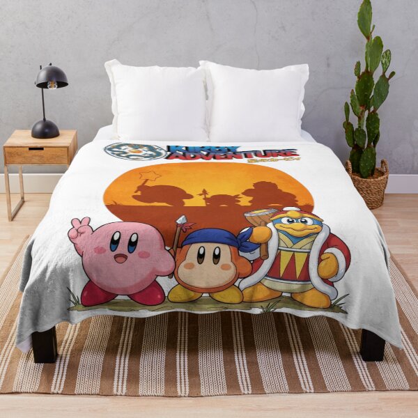Artikelvorschau, Retro Kirby Adventure Japanische Vintage-Sonnenuntergangskunst entworfen und verkauft von Alaric4you.