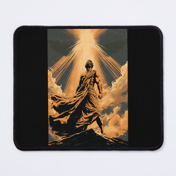 Item preview, Biblical Figure Under Divine Light – Vintage Christian Faith Art designed and sold by D-Oles-Mercher.
