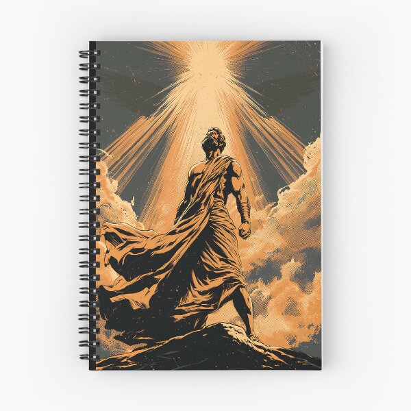 Item preview, Biblical Figure Under Divine Light – Vintage Christian Faith Art designed and sold by D-Oles-Mercher.