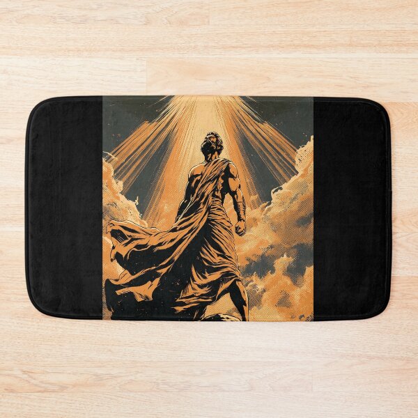 Item preview, Biblical Figure Under Divine Light – Vintage Christian Faith Art designed and sold by D-Oles-Mercher.