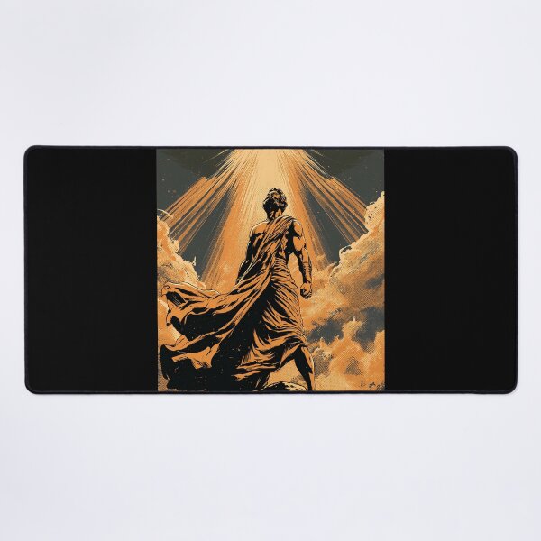 Item preview, Biblical Figure Under Divine Light – Vintage Christian Faith Art designed and sold by D-Oles-Mercher.