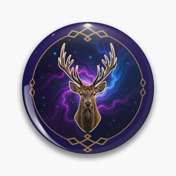 Item preview, Mystical Celestial Deer Sacred Geometry designed and sold by VersaStyles.