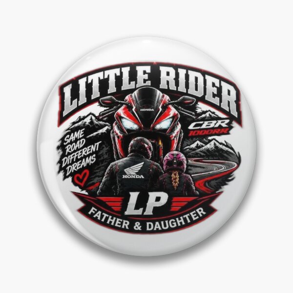 Item preview, Dad & Daughter Ride Together – Motorcycle Adventure designed and sold by Bocianessco.