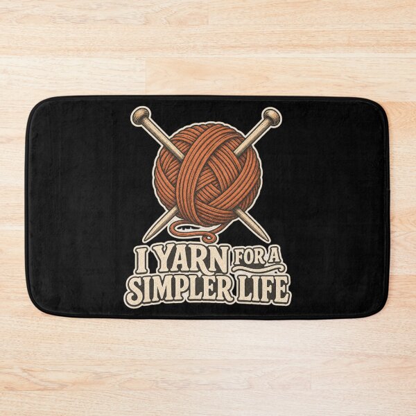 Item preview, I Yarn For A Simpler Life Shirt, Funny Knitting T-Shirt, Crochet Humor Tee, Funny Yarn Lover Gift Shirt, Vintage Craft Graphic designed and sold by TshirtsLabs.