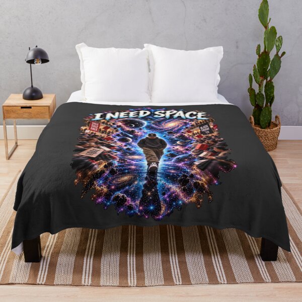Item preview, I Need Space – Cosmic Personal Space Humor designed and sold by KissMy6 Industries.