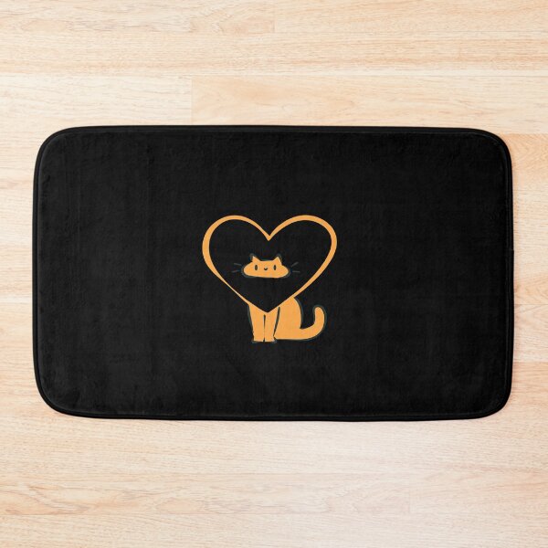 Item preview, Cat Heart Outline designed and sold by loosequee.