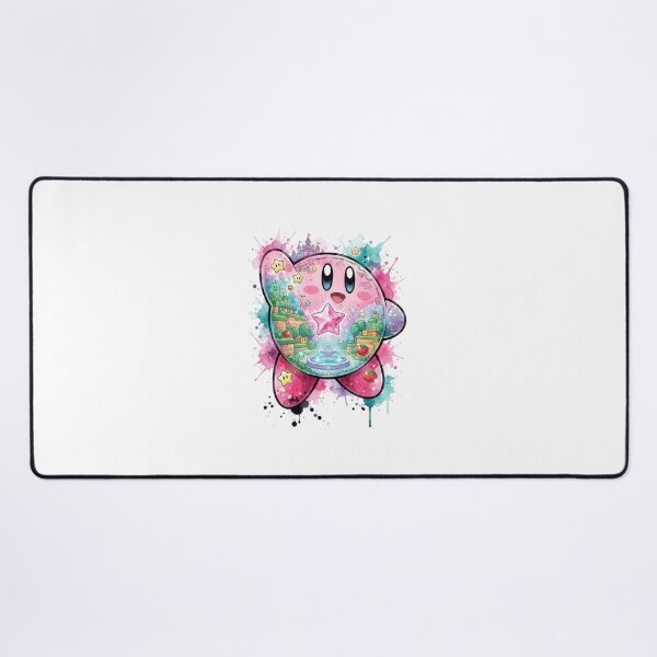 Item preview, Magical Kirby Dream Land Watercolor Splash Art designed and sold by Alaric4you.