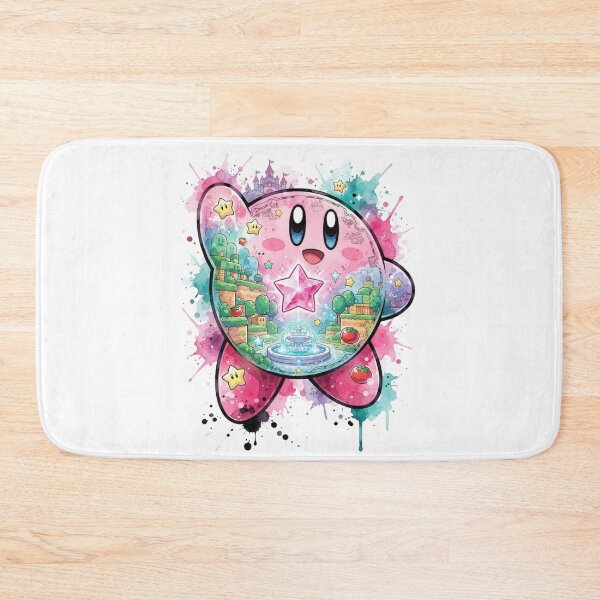 Item preview, Magical Kirby Dream Land Watercolor Splash Art designed and sold by Alaric4you.