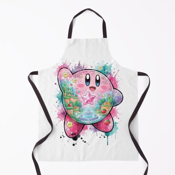 Item preview, Magical Kirby Dream Land Watercolor Splash Art designed and sold by Alaric4you.