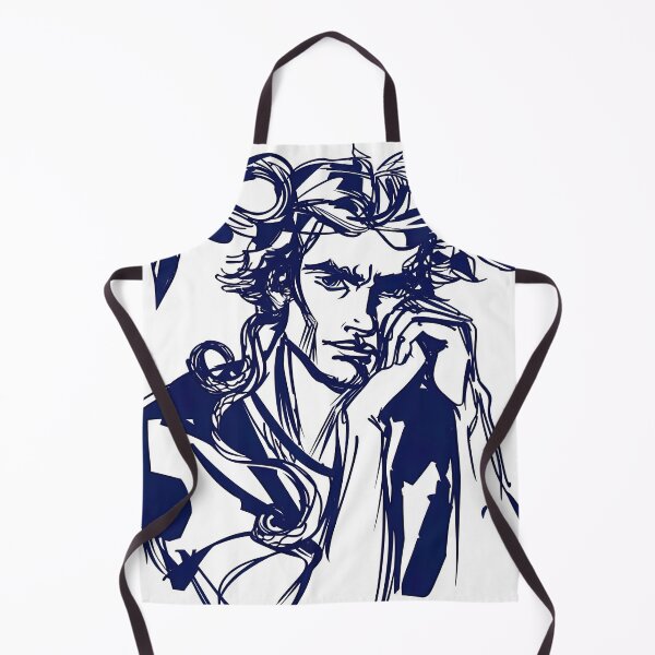Item preview, Dionysus, Greek deity - Blue Abstract Art designed and sold by shadow-bloom.