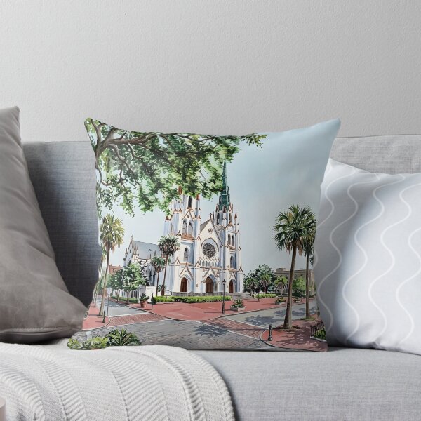 Item preview, Cathedral of St John the Baptist Savannah  designed and sold by POSTERIOCREW.