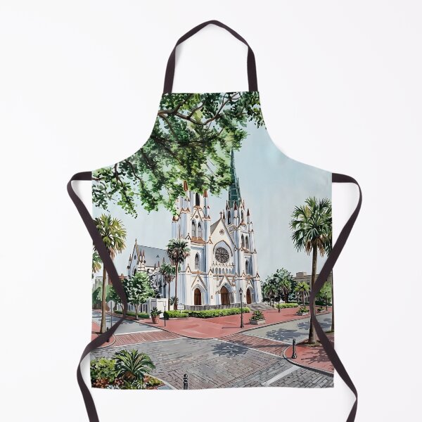 Item preview, Cathedral of St John the Baptist Savannah  designed and sold by POSTERIOCREW.