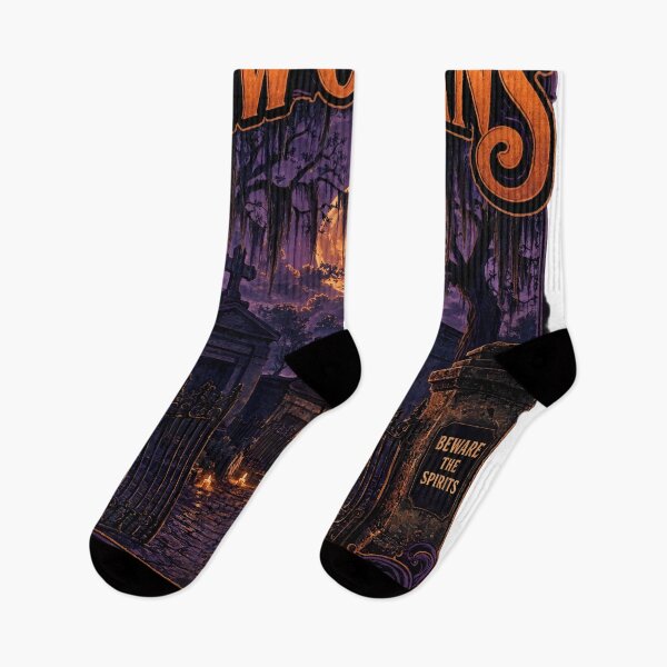 Item preview, New Orleans Louisiana Vintage Halloween Haunted Cemetery designed and sold by JIGUWORLD.