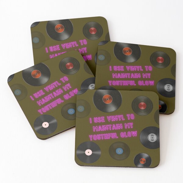 Item preview, I Use Vinyl To Maintain My Youthful Glow designed and sold by K-Dia.