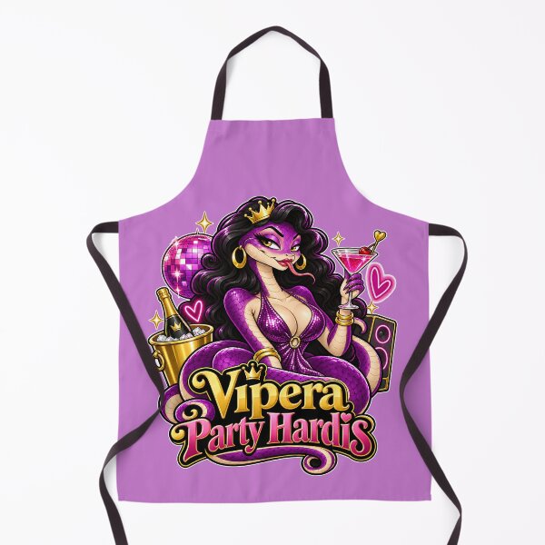 Item preview, Vipera Party Hardis – Glamorous Snake Queen designed and sold by PRINTIONAL.