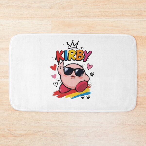 Item preview, Cool Kirby Wearing Sunglasses Peace Sign Art designed and sold by Alaric4you.